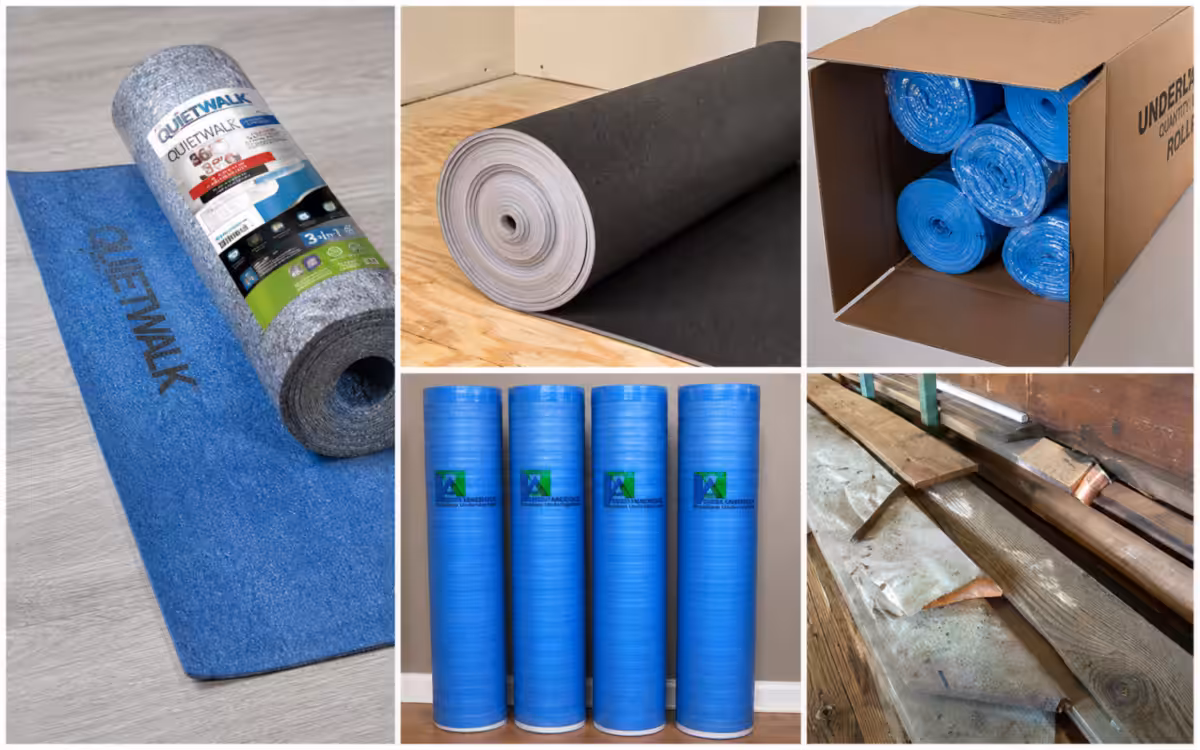 best underlayment for uneven floors