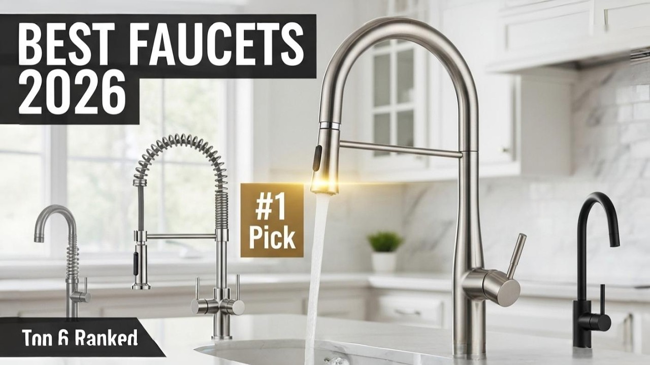 How to Choose the BEST Kitchen Faucet | Top 6 Picks 2026!