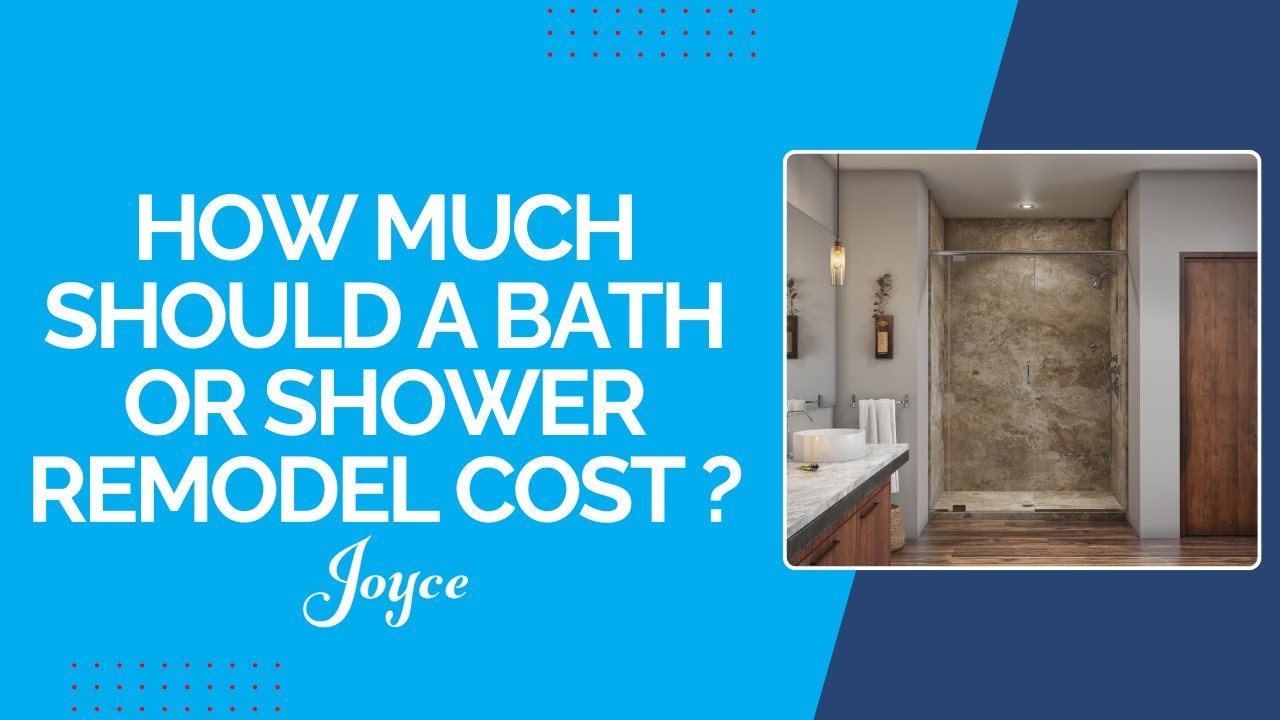 How Much Should a Bath or Shower Remodel Cost?