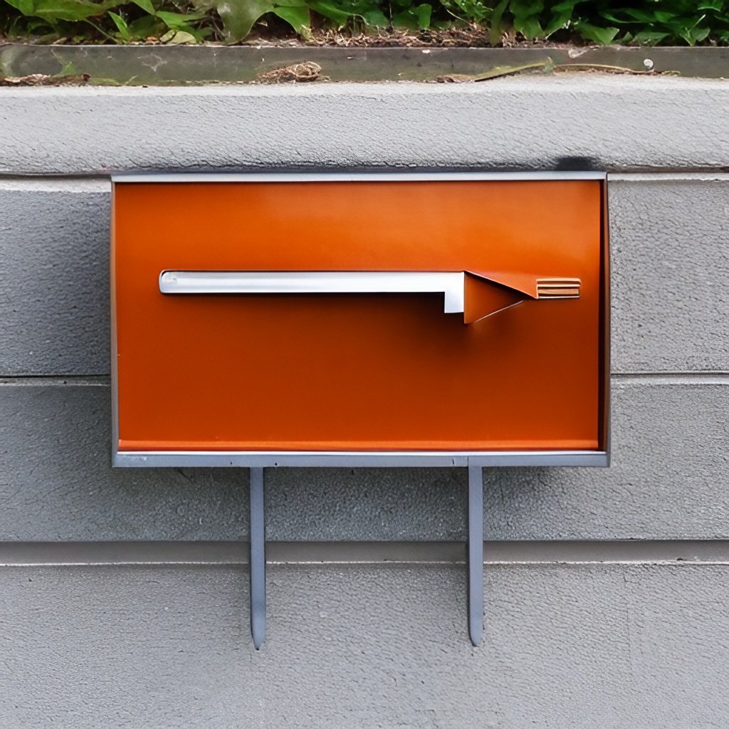 Mid Century Modern Mailbox