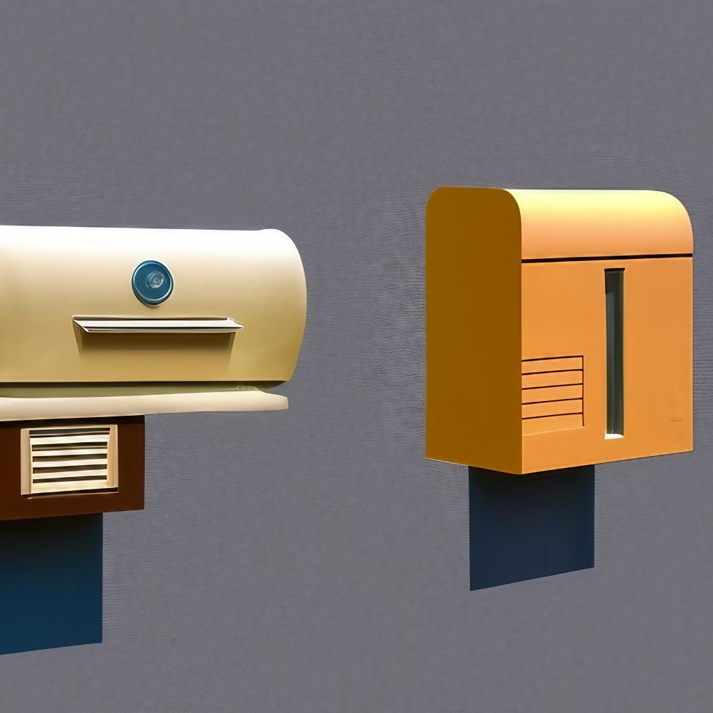 Mid Century Modern Mailboxes