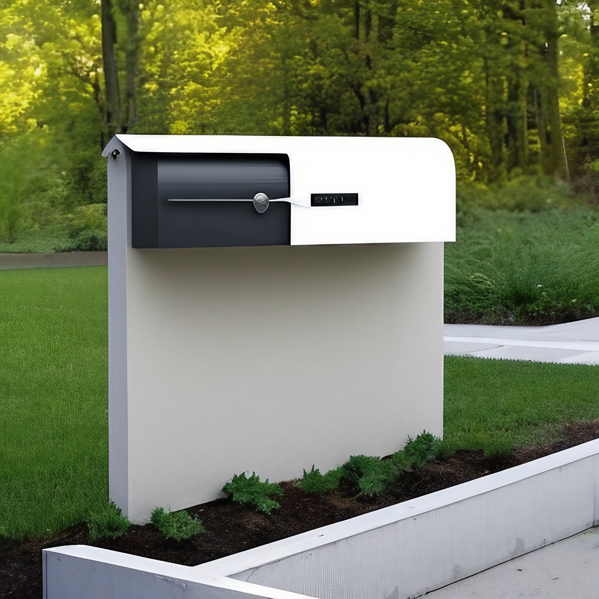 Mid Century Modern Mailbox - Architecture Adrenaline