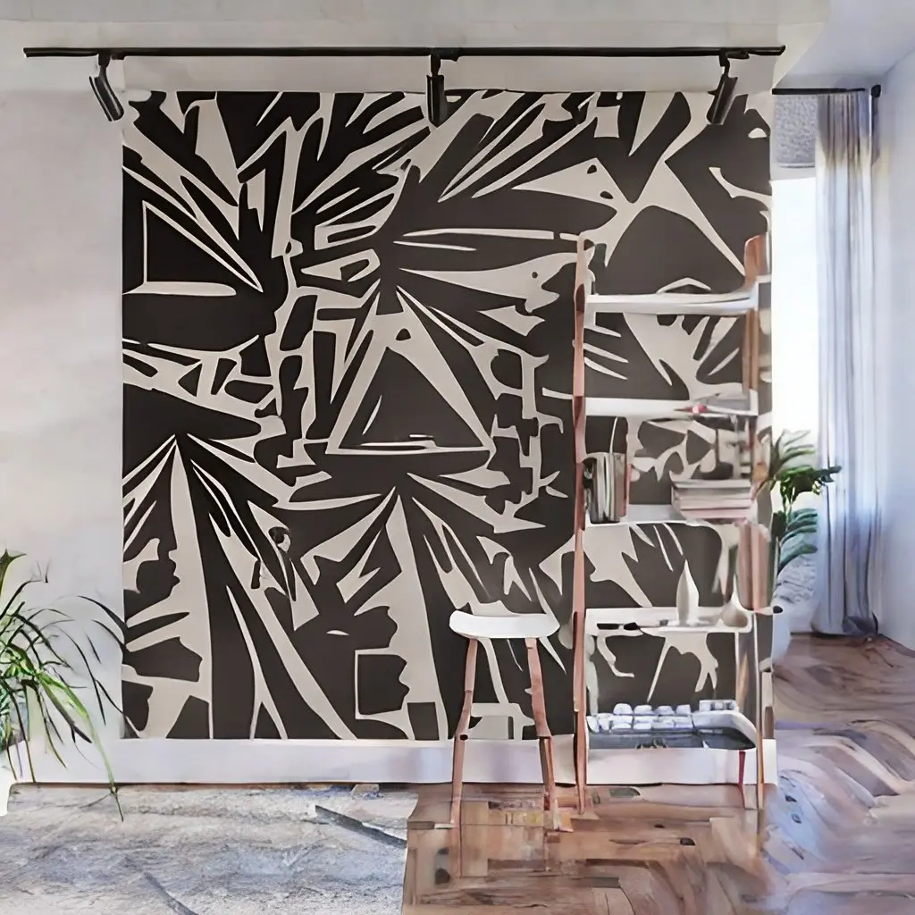 Mid Century Modern Mural