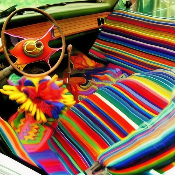 Hippie Car interior