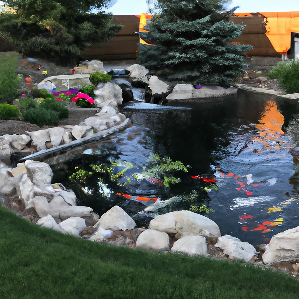 backyard koi pond