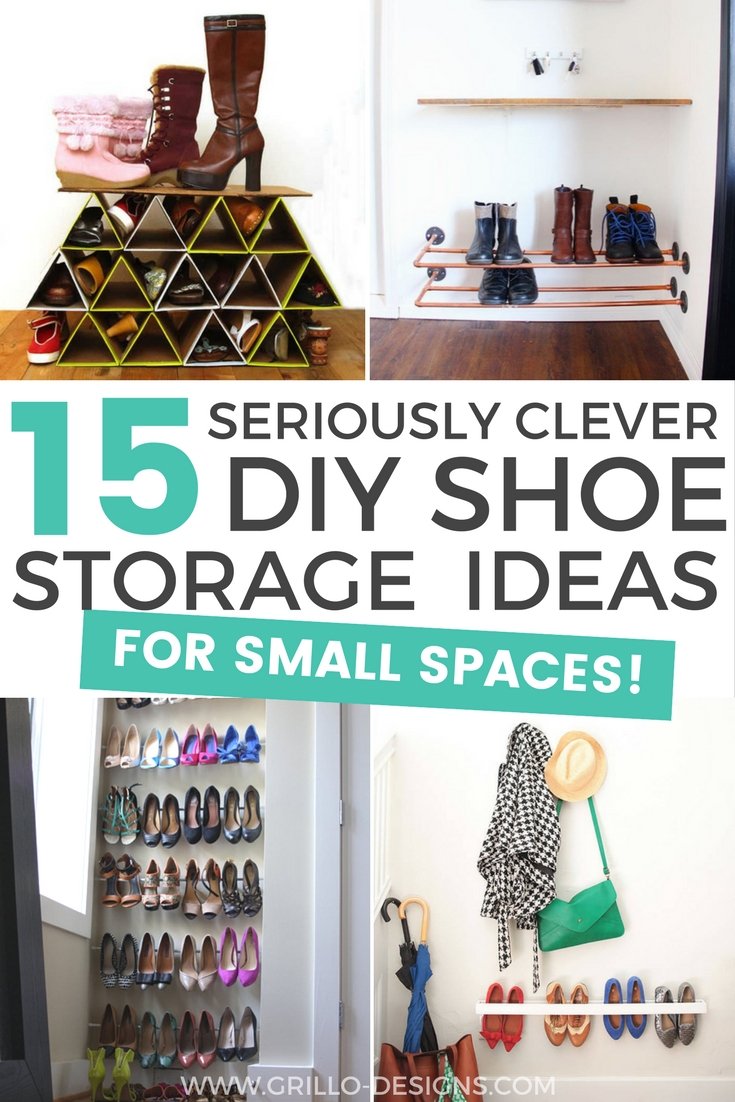 Shoe Storage for Small Spaces: Clever Ideas for Organizing Your Shoes ...