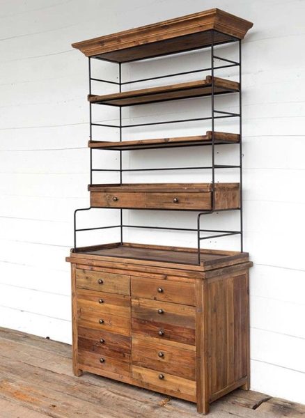 Farmhouse Bakers Rack - architecture ADRENALINE