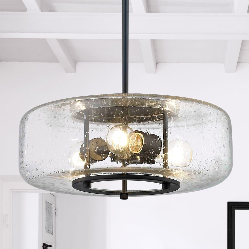 Seeded Glass Pendant Light Architecture Adrenaline