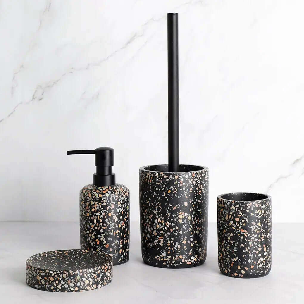 Terrazzo Bathroom Accessories Elevating Your Bathroom Décor with