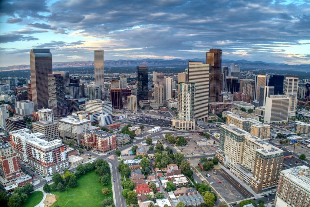 aerial view of city buildings during daytime