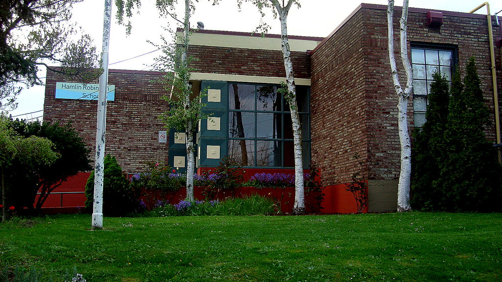 Architecture/Building Detail: T.T. Minor Elementary School, First Hill, Seattle WA