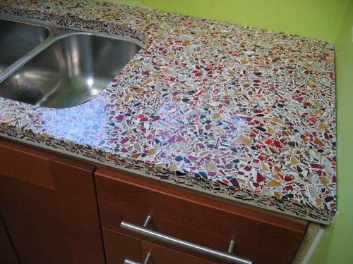 Concrete countertop