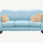 Retro armchair sticker, furniture image | Premium PSD - rawpixel