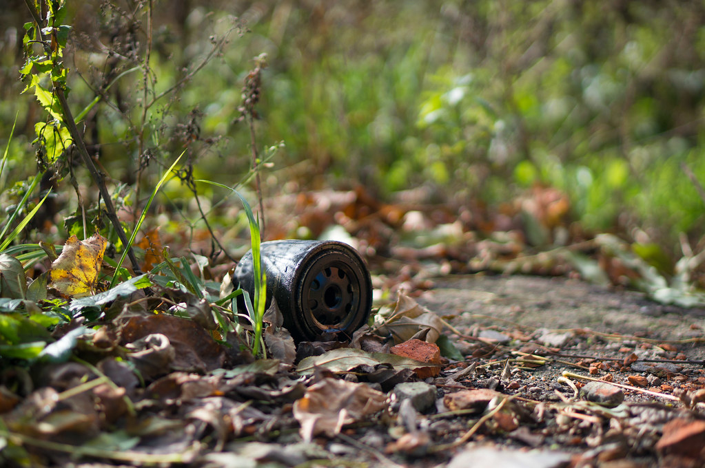 oil filter prepearing for winter