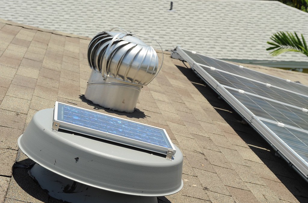 Solar Attic Fan PV