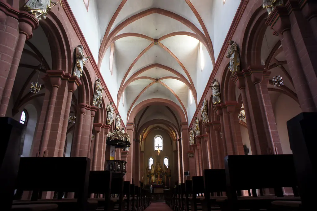Ilbenstadt church interior