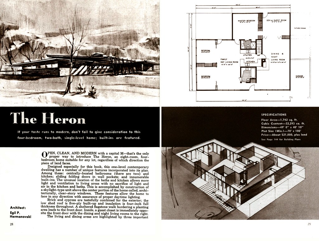 Architect: Egil P. Hermanovski - Today's Woman Low Cost Homes - 1954 (8 of 9)