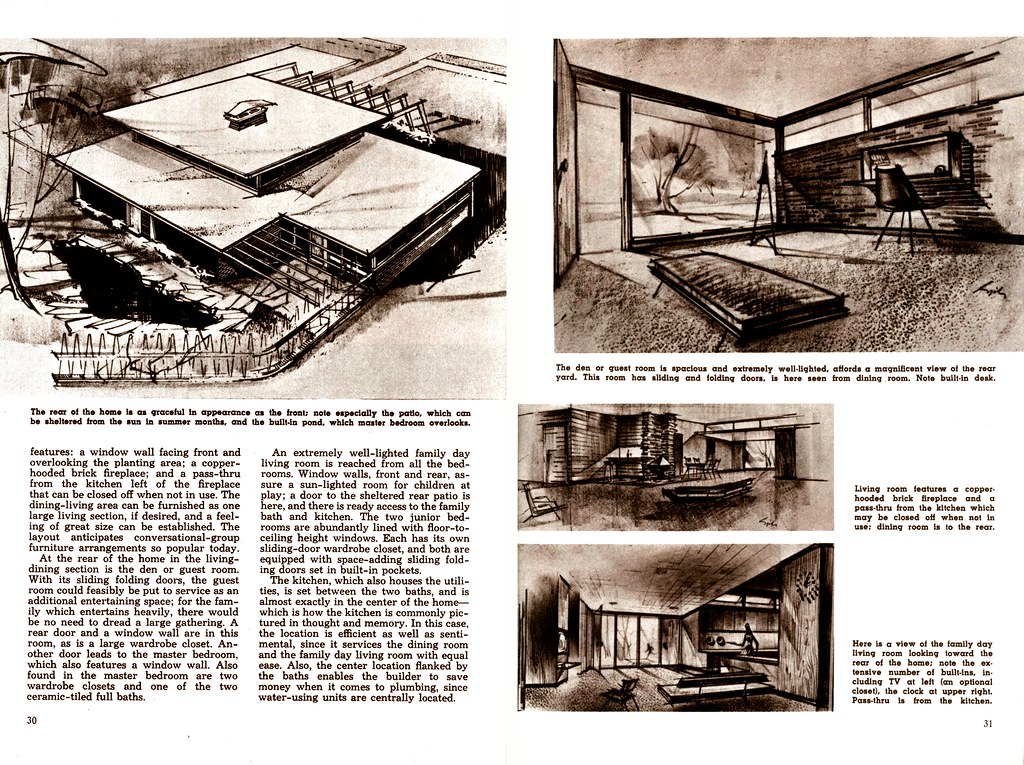 Architect: Egil P. Hermanovski - Today's Woman Low Cost Homes - 1954 (9 of 9)