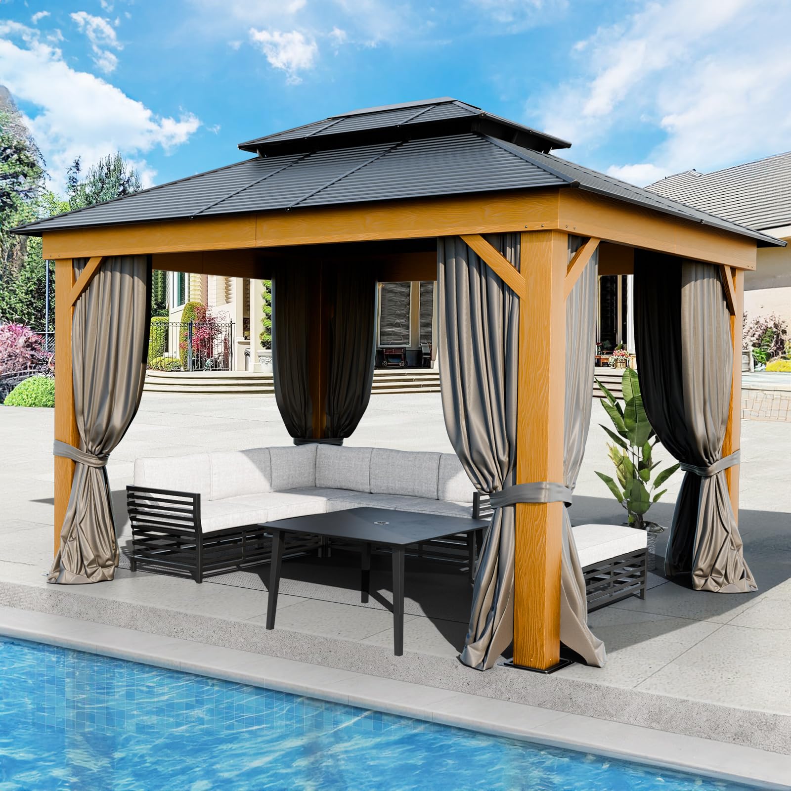 Simple Backyard Pavilion Ideas