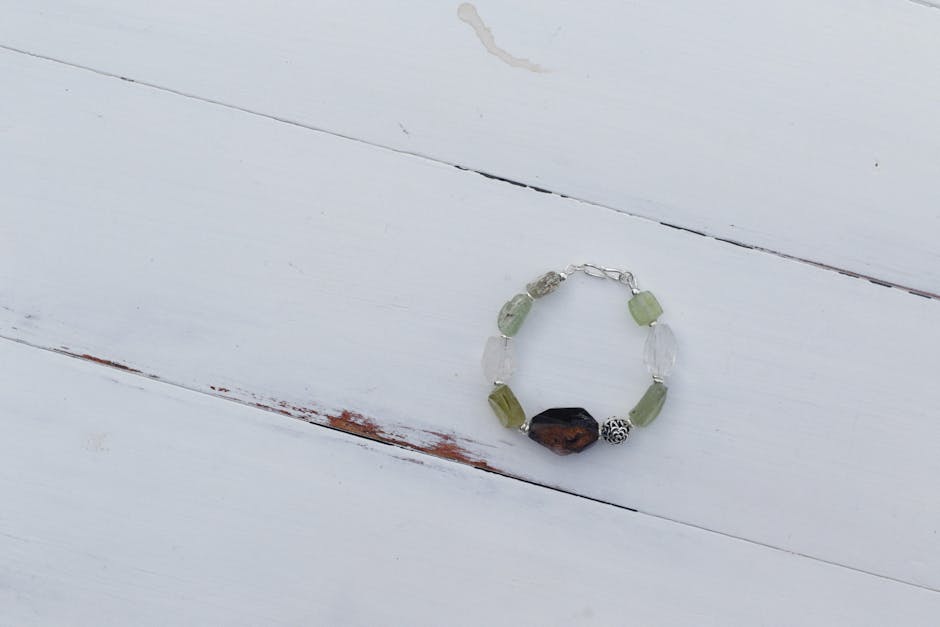 Jade, Heritage, Culture Green and Black Beaded Bracelet