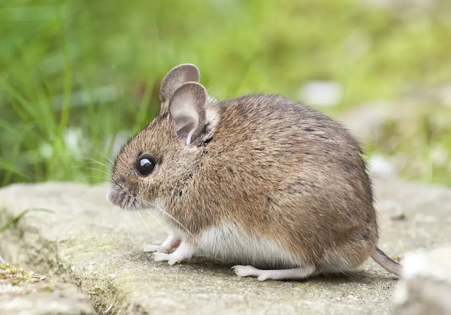 Small Rock Garden Brown and White Land Animal