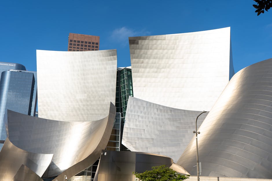 Exterior of Guggenheim Museum Bilbao, Spain