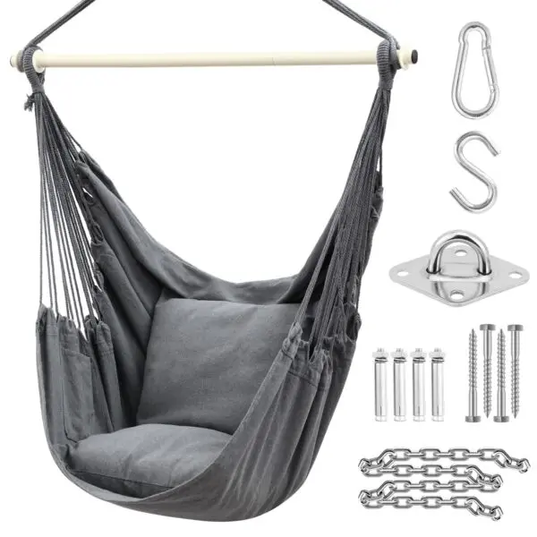 Ohuhu Portable Hanging Chair: A Blend Of Comfort And Style For Your Outdoor Oasis