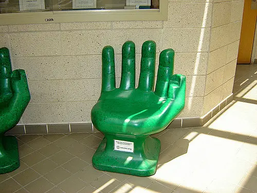 Hand Chairs ~ Recycled plastic PET bottles