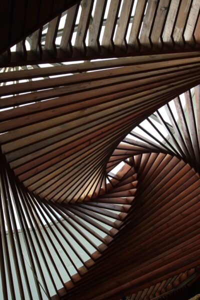 Cool ceiling design at the Museum of Anatolian Civilisations, Ankara, Turkey