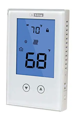 Maintain Consistent Comfort with the KING K322E ClearTouch Thermostat