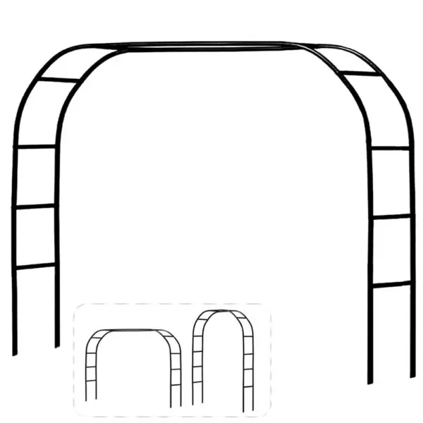 Timeless Arch Pergola for Romantic Garden Escapes