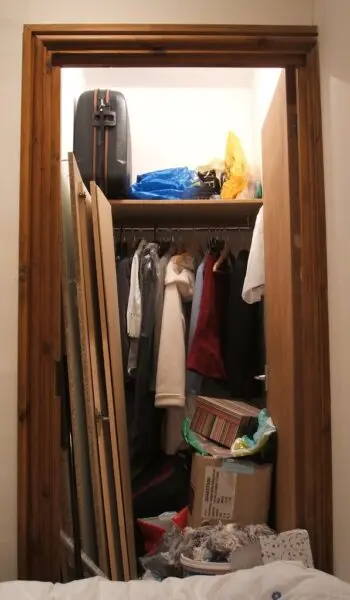 What's in my walk-in* wardrobe
