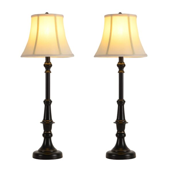 Illuminate Your Art Deco Sanctuary with Smeike Vintage Bedside Lamps