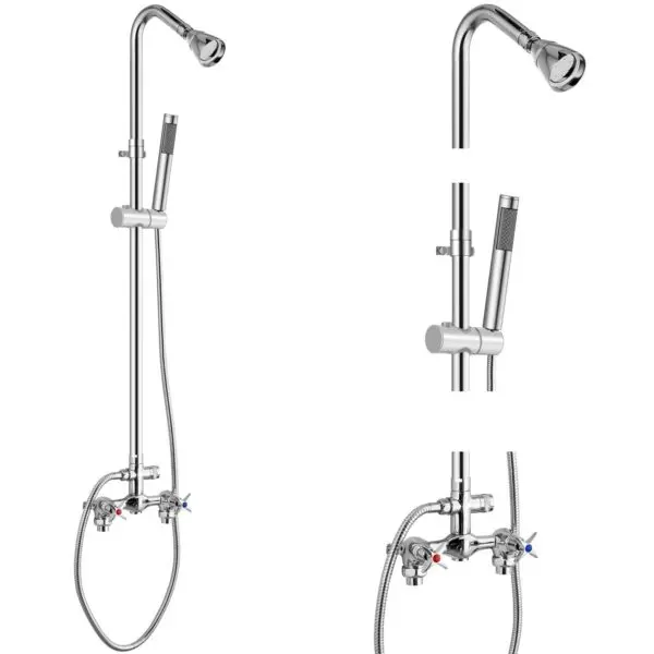 Aolemi Mounted Handheld Shower: The Perfect Blend of Functionality and Style for Your Outdoor Oasis