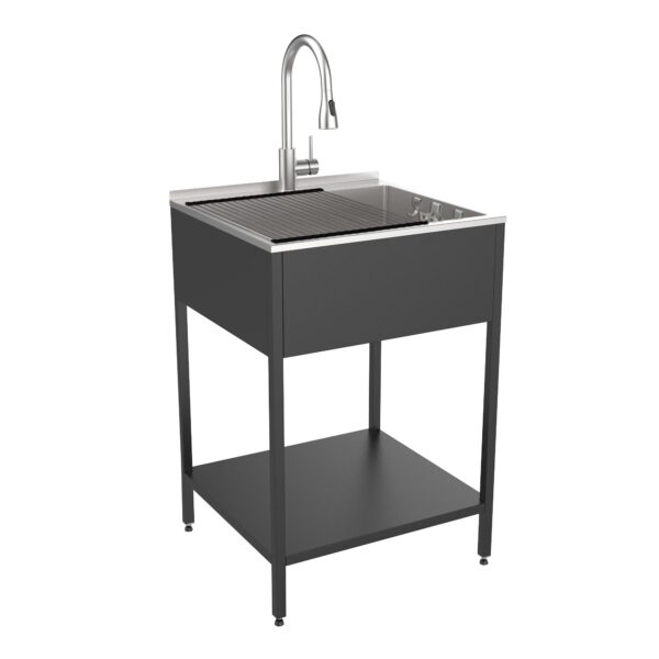 Transolid K EWS 2422S MB: Elegant and Durable Outdoor Sink Solution