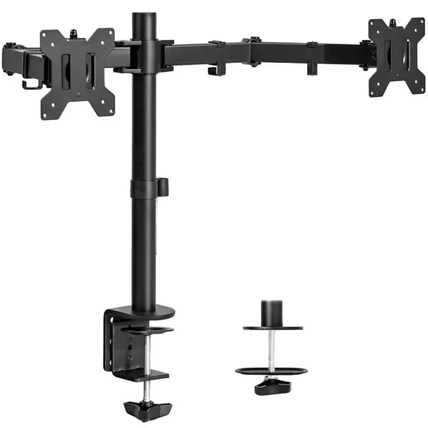 VIVO Monitor Adjustable Stand V002: A Must-Have for an Ergonomic Trading Desk