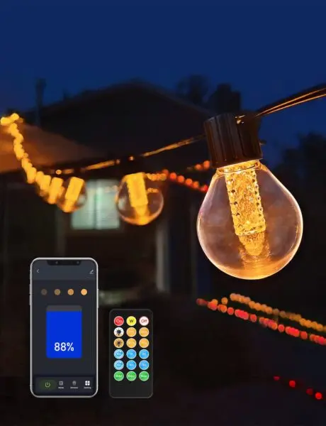 Enhance Your Outdoor Experience with Waterproof Dimmable String Lights