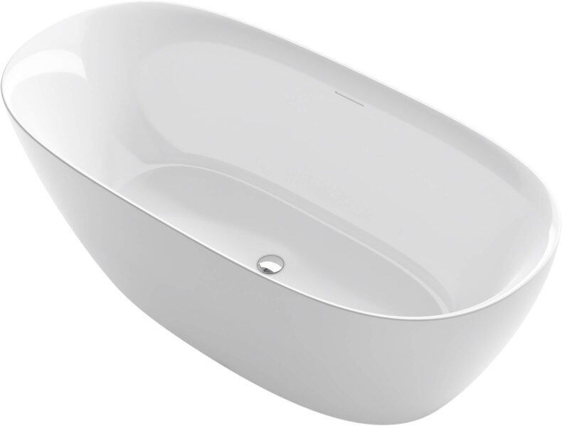 Unwind Seamless Oval Freestanding Bath: The Pinnacle of Modern Bathroom Design