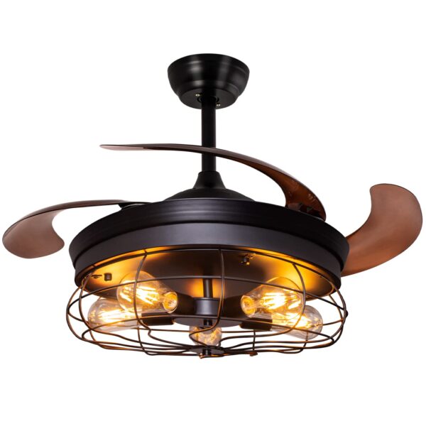 Ohniyou Industrial Retractable Lighting: A Farmhouse Flair for Your Kitchen Ceiling