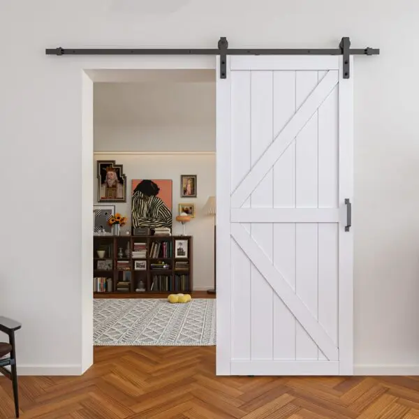 Lakenyon Barn Door: Elevate Your Modern Barn House Design with Hardware Included