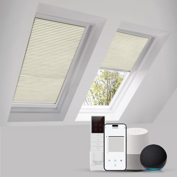 Enhance Your Home with the ZSTARR Motorized Honeycomb Skylight