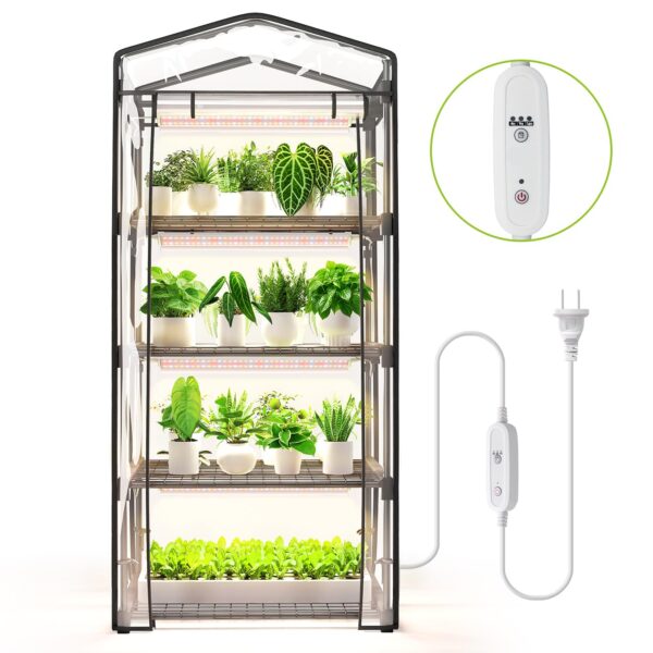 Transform Your Space with the SpeePlant Mini Indoor Greenhouse Light