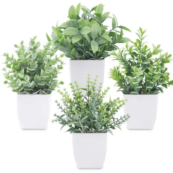 Rose Artificial Greenery: Effortless Botanical Flair for Your Living Room