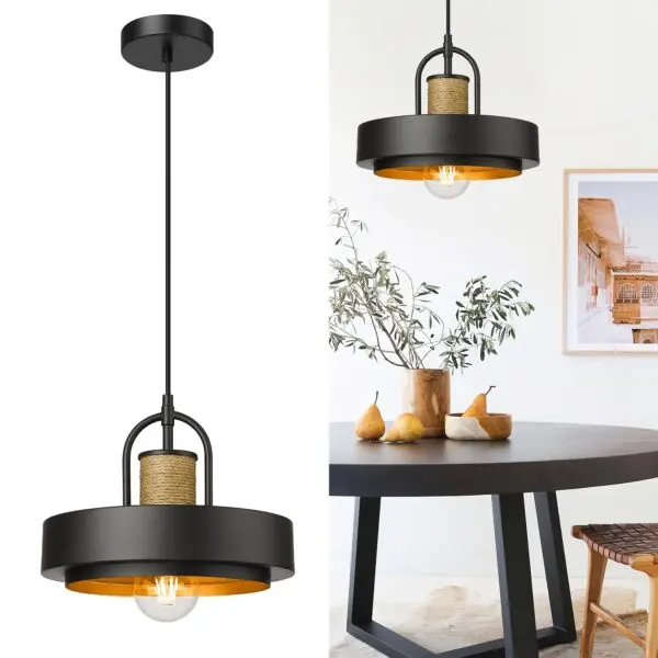 HWH Lighting Farmhouse Pendant Light: A Perfect Blend of Modern Rustic Elegance