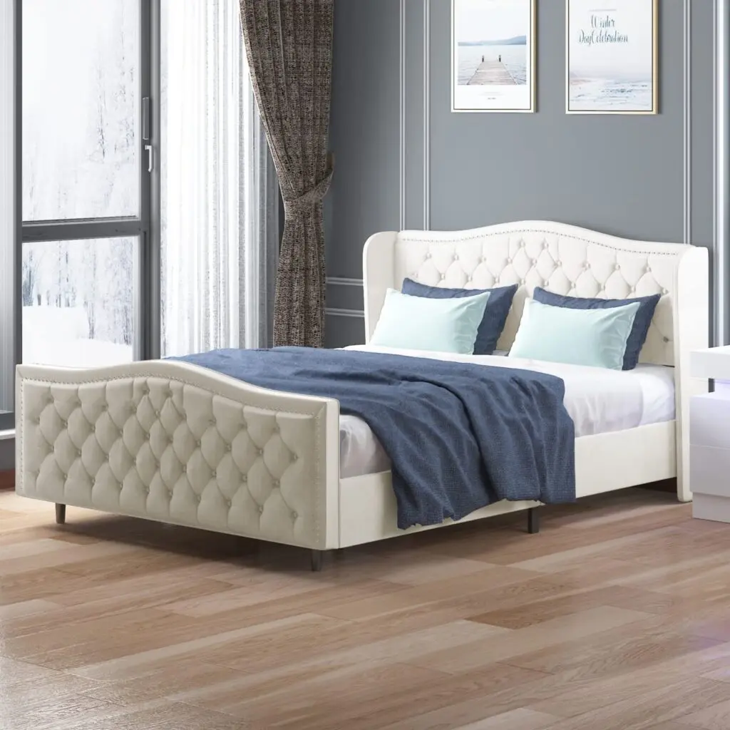 Add Flair to Your Bedroom With a Soft Bed Frame