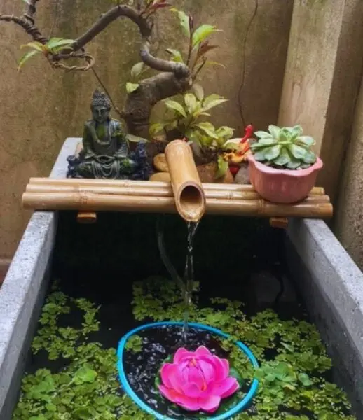 Enhance Serenity with the 129Dot Fountain: A Harmonious Water Feature for Your Zen Garden