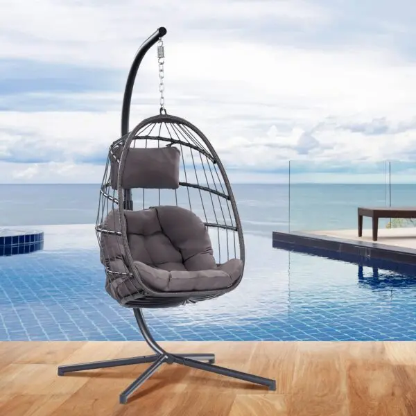 Egg Chair Stand Aluminum Resistant: A Masterpiece for Outdoor Elegance