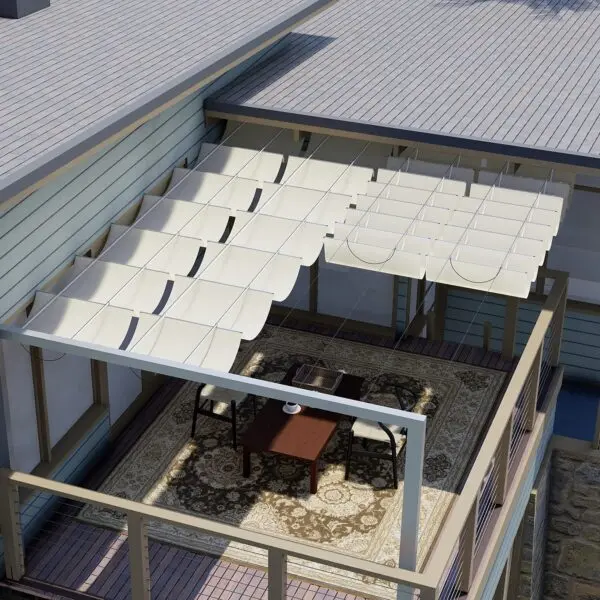 Sunrise Retractable Pergola Replacement Trellis: Perfect Blend of Style and Functionality