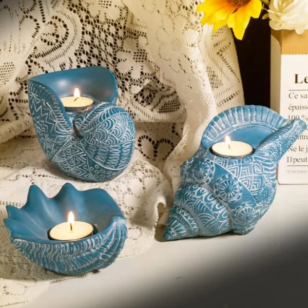 Nautimall Nautical Tealight Holders: Enhance Your Coastal Retreat