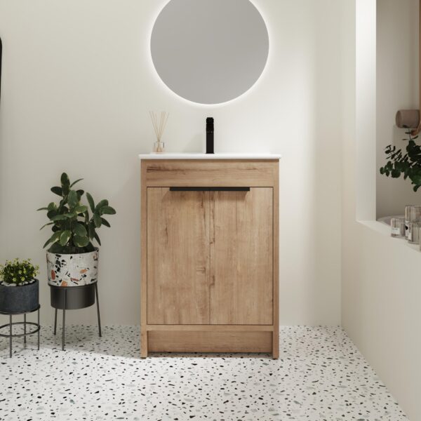 Enhance Your Bathroom with the SSLine Mid-Century Vanity